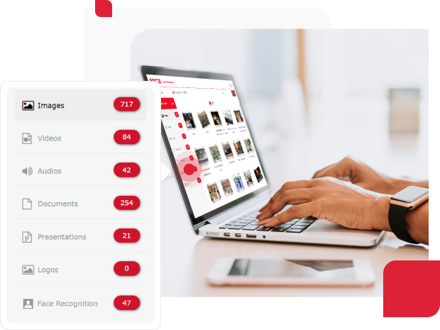 Managing Media Center A tool that is built to help photographers and media officers manage different digital assets like photos, videos, documents, voice files in an easy and simple way