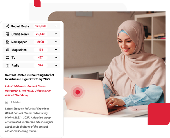 Data Repository Feature A centralized repository for all media monitoring data, giving you access to media Big Data