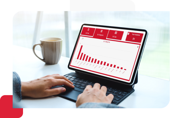 Editors and media managers track press release and news publishing performance to set KPIs and improve media output